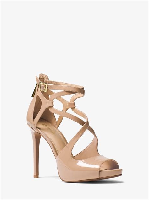 MICHAEL Michael Kors Catia Patent Leather Sandal 